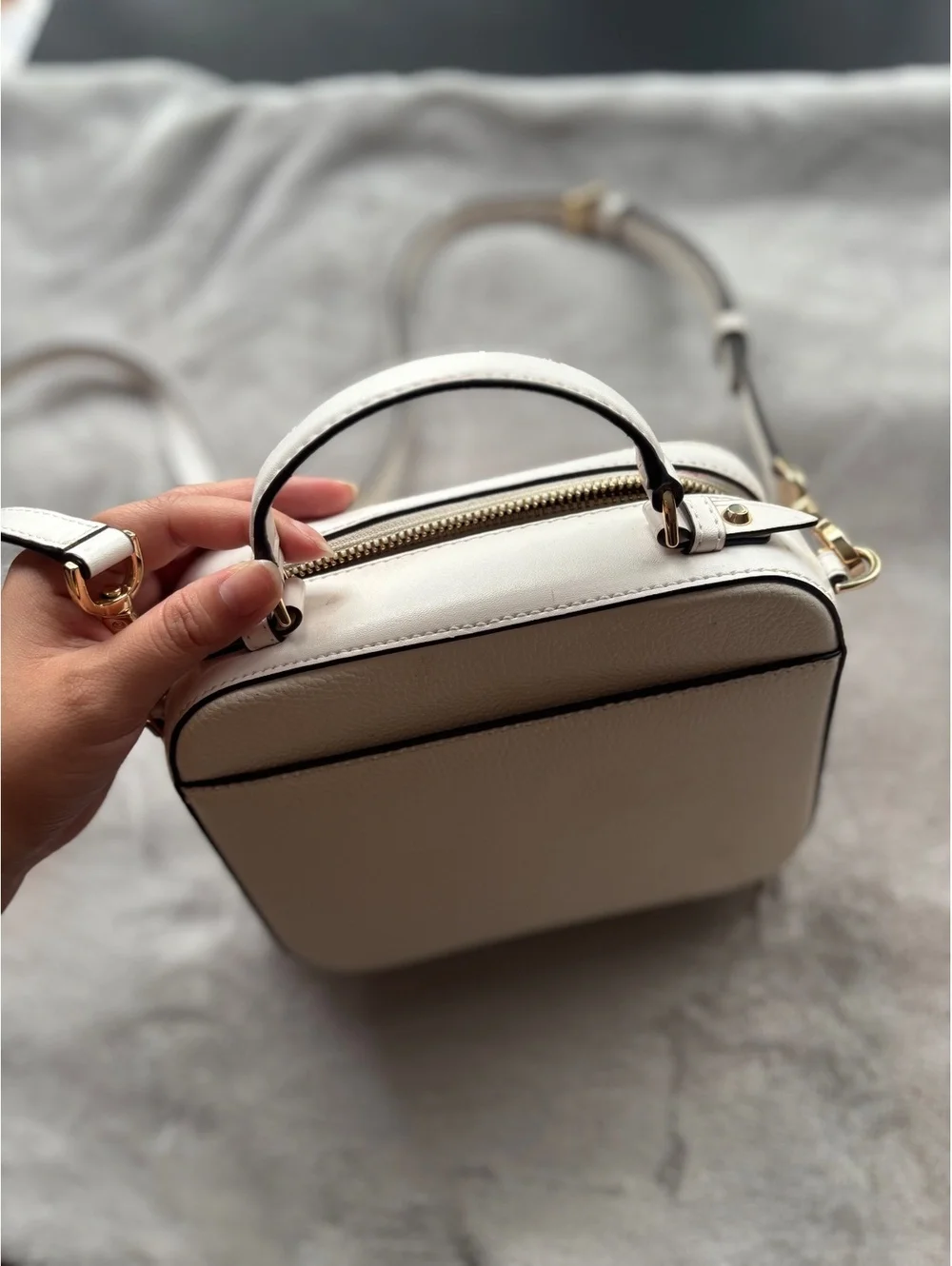 Michael Kors Crossbody bag pebbled Leather handbag purse